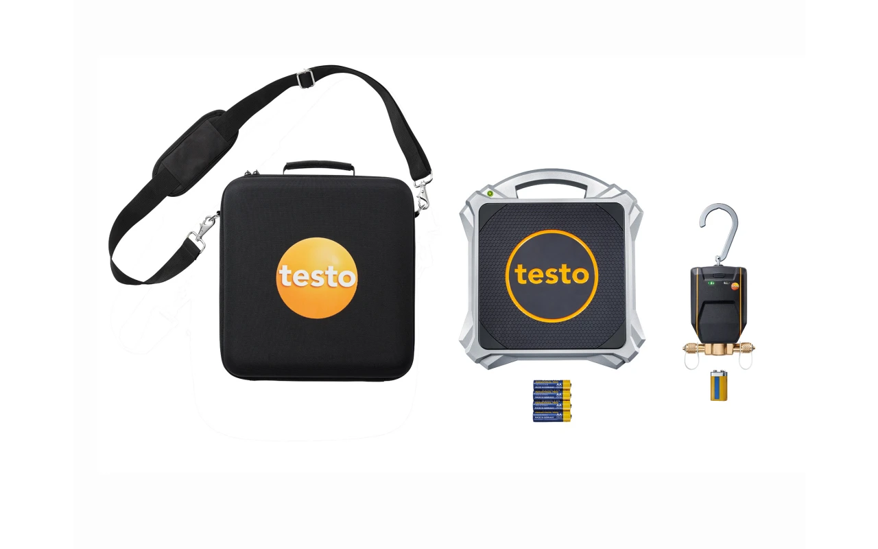 Testo 560i kit - Bilancia digitale per refrigeranti e valvola smart con Bluetooth®